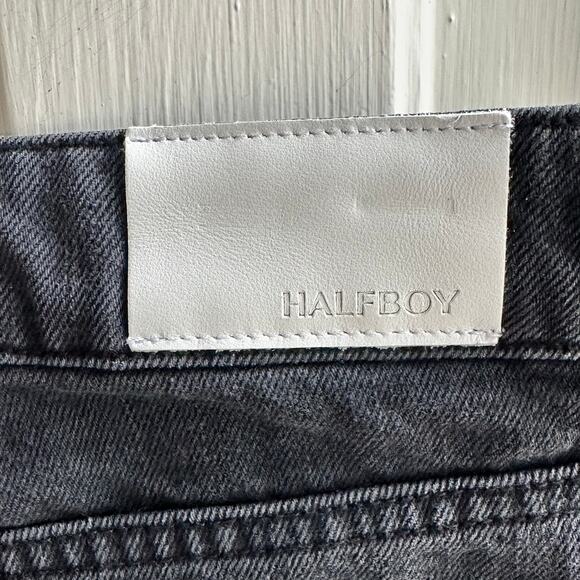 HALFBOY Denim Shorts Black NWT - Picture 11 of 14